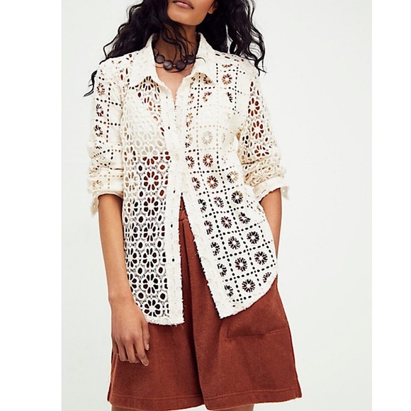 Free People FP One Yesenia Shacket in Black. Size XS. NWOT - Picture 9 of 11